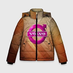 Куртка зимняя для мальчика Volvo, цвет: 3D-красный
