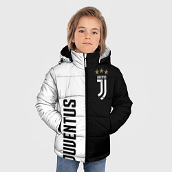 Куртка зимняя для мальчика JUVENTUS, цвет: 3D-черный — фото 2