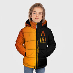 Куртка зимняя для мальчика Apex Legends, цвет: 3D-черный — фото 2