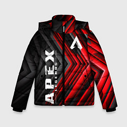 Куртка зимняя для мальчика Apex Legends, цвет: 3D-черный