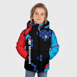 Куртка зимняя для мальчика CYBER BMW UNIFORM, цвет: 3D-красный — фото 2