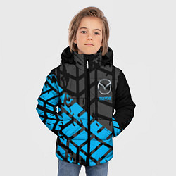 Куртка зимняя для мальчика MAZDA, цвет: 3D-черный — фото 2