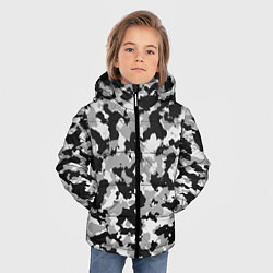 Куртка зимняя для мальчика Камуфляж ЧБС, цвет: 3D-красный — фото 2