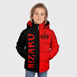 Куртка зимняя для мальчика KIZARU, цвет: 3D-черный — фото 2