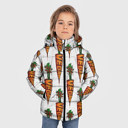 Куртка зимняя для мальчика Vegan, цвет: 3D-черный — фото 2