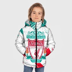 Куртка зимняя для мальчика LIVERPOOL, цвет: 3D-черный — фото 2