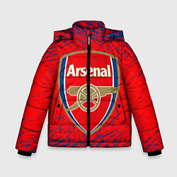 Куртка зимняя для мальчика ARSENAL, цвет: 3D-черный