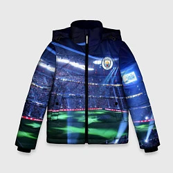 Куртка зимняя для мальчика FC MANCHESTER CITY, цвет: 3D-светло-серый