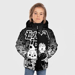 Куртка зимняя для мальчика МОБ ПСИХО 100, цвет: 3D-черный — фото 2