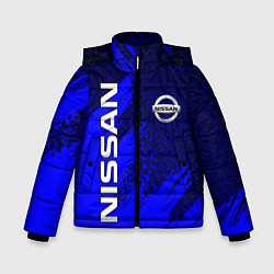 Куртка зимняя для мальчика NISSAN цвета 3D-черный — фото 1
