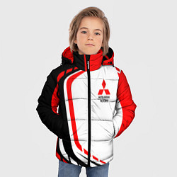 Куртка зимняя для мальчика Mitsubishi EVO Uniform, цвет: 3D-черный — фото 2