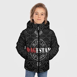 Куртка зимняя для мальчика Дагестан, цвет: 3D-черный — фото 2