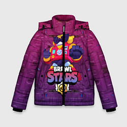 Куртка зимняя для мальчика Surge Brawl Stars, цвет: 3D-черный