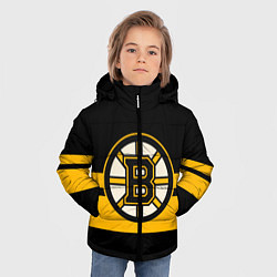 Куртка зимняя для мальчика BOSTON BRUINS NHL, цвет: 3D-красный — фото 2