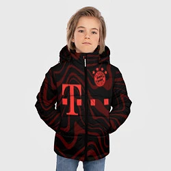 Куртка зимняя для мальчика FC Bayern Munchen 2021, цвет: 3D-черный — фото 2