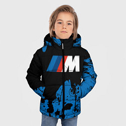 Куртка зимняя для мальчика BMW БМВ, цвет: 3D-черный — фото 2