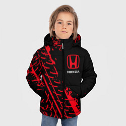 Куртка зимняя для мальчика HONDA ХОНДА, цвет: 3D-красный — фото 2