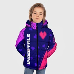 Куртка зимняя для мальчика UNDERTALE АНДЕРТЕЙЛ, цвет: 3D-светло-серый — фото 2