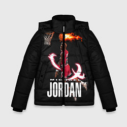 Куртка зимняя для мальчика MICHAEL JORDAN, цвет: 3D-светло-серый