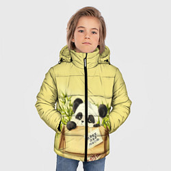 Куртка зимняя для мальчика Заказывали Панду? ?, цвет: 3D-черный — фото 2