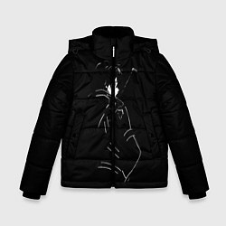 Куртка зимняя для мальчика Кирито, цвет: 3D-светло-серый