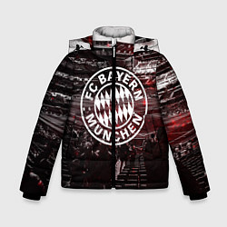 Куртка зимняя для мальчика FC BAYERN MUNCHEN, цвет: 3D-черный