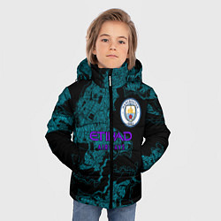 Куртка зимняя для мальчика Manchester City МанСити, цвет: 3D-светло-серый — фото 2