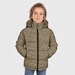 Куртка зимняя для мальчика Будь Добрее, цвет: 3D-черный — фото 2