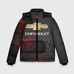 Куртка зимняя для мальчика CHEVROLET, цвет: 3D-красный