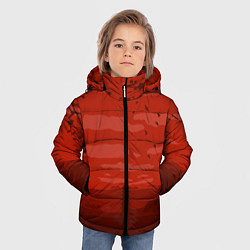 Куртка зимняя для мальчика Сакура, цвет: 3D-черный — фото 2