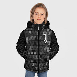 Куртка зимняя для мальчика Juventus Ювентус, цвет: 3D-черный — фото 2