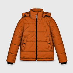 Куртка зимняя для мальчика Радуга v6 - оранжевый, цвет: 3D-черный