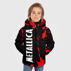Куртка зимняя для мальчика METALLICA МЕТАЛЛИКА, цвет: 3D-черный — фото 2