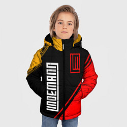 Куртка зимняя для мальчика LINDEMANN ЛИНДЕМАНН, цвет: 3D-черный — фото 2
