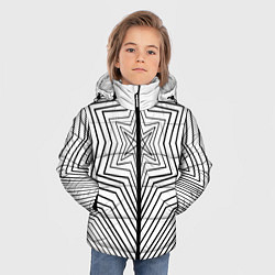 Куртка зимняя для мальчика Bring me the horizon white, цвет: 3D-красный — фото 2