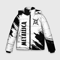 Куртка зимняя для мальчика METALLICA МЕТАЛЛИКА, цвет: 3D-светло-серый