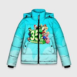 Куртка зимняя для мальчика Mario, цвет: 3D-светло-серый