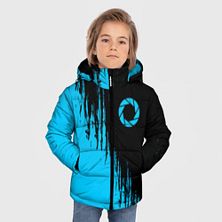 Куртка зимняя для мальчика PORTAL ПОРТАЛ, цвет: 3D-светло-серый — фото 2