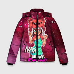Куртка зимняя для мальчика Nita Brawl Stars, цвет: 3D-черный