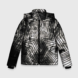 Куртка зимняя для мальчика BMTH OBEY, цвет: 3D-черный