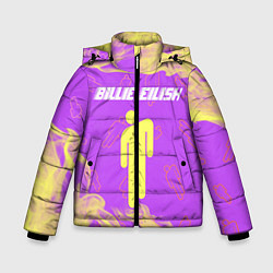 Куртка зимняя для мальчика BILLIE EILISH БИЛЛИ АЙЛИШ, цвет: 3D-черный