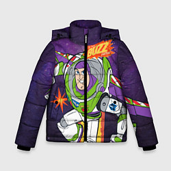 Куртка зимняя для мальчика Buzz Lightyear, цвет: 3D-черный