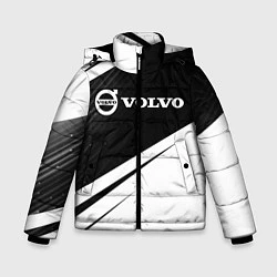 Куртка зимняя для мальчика VOLVO Вольво, цвет: 3D-черный
