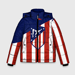 Куртка зимняя для мальчика Atletico Madrid, цвет: 3D-черный