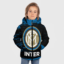 Куртка зимняя для мальчика INTER Интер, цвет: 3D-черный — фото 2