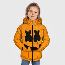 Куртка зимняя для мальчика MARSHMELLO PUMPKIN, цвет: 3D-черный — фото 2