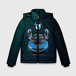 Зимняя куртка для мальчика BMW i8 Turbo тюнинговая