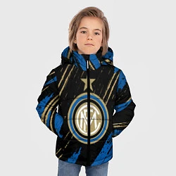 Куртка зимняя для мальчика Inter Интер, цвет: 3D-черный — фото 2