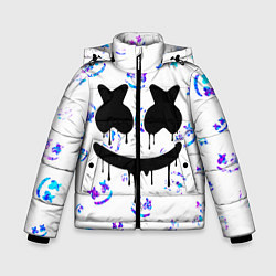 Куртка зимняя для мальчика MARSHMELLO МАРШМЕЛЛОУ, цвет: 3D-черный