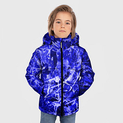 Куртка зимняя для мальчика Dark Blue Gan, цвет: 3D-черный — фото 2